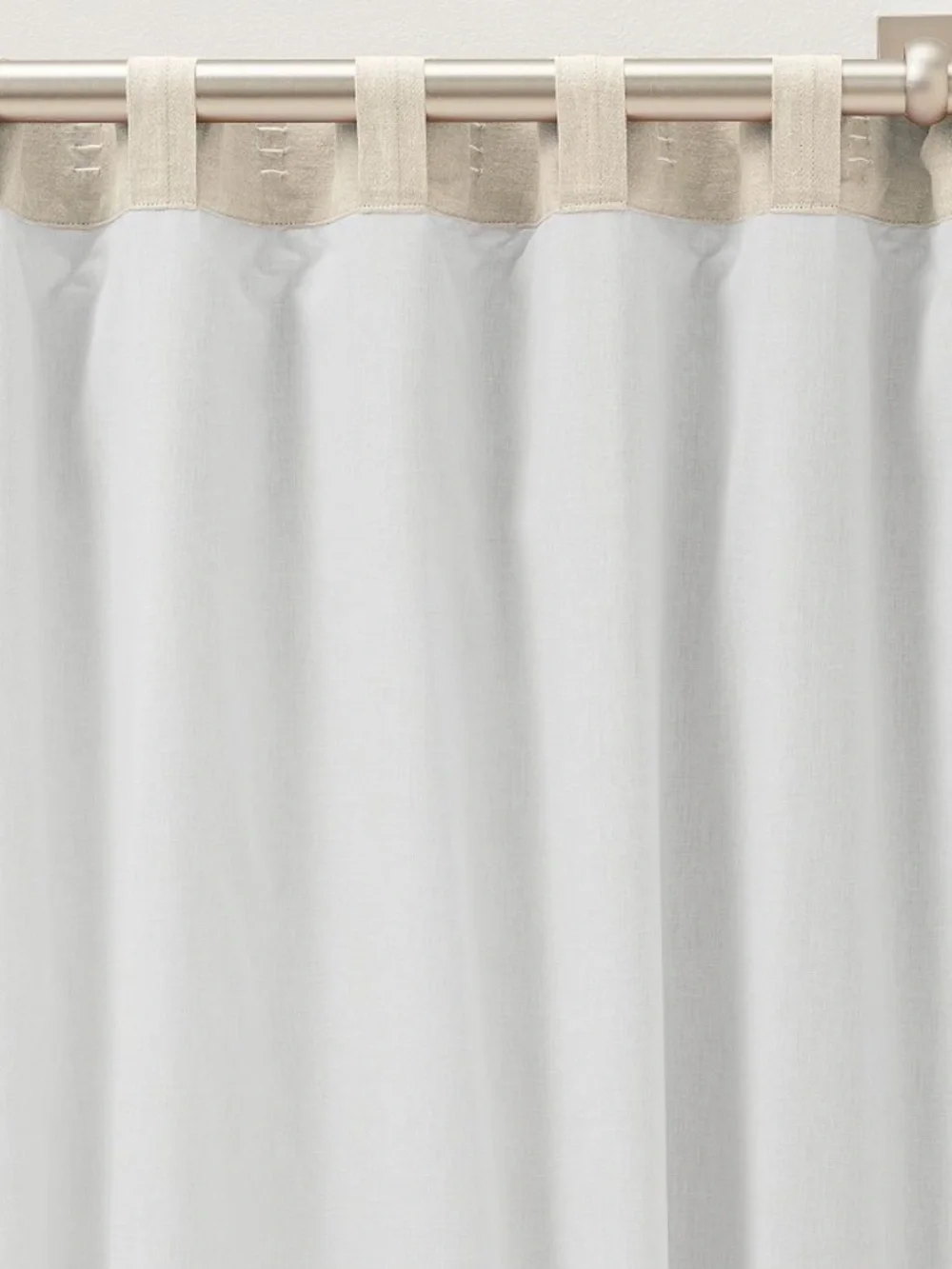 NEW Pottery Barn Belgian Flax Linen Blackout Curtains - Set of 2  100” W x 120